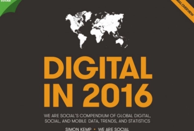 Le Digital dans le monde en 2016 : chiffres clés Web, Social Media, Mobile